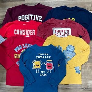 $2 Kids Long Sleeve Graphic Tees